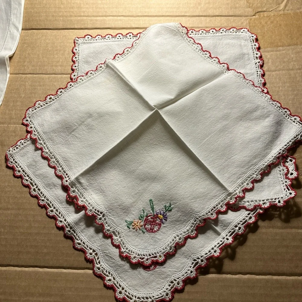 Fruit Themed Mismatched Linens